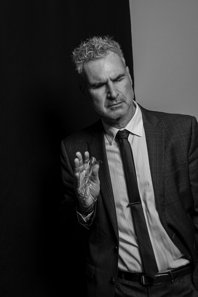 executive headshot with studio lighting in santa cruz, california